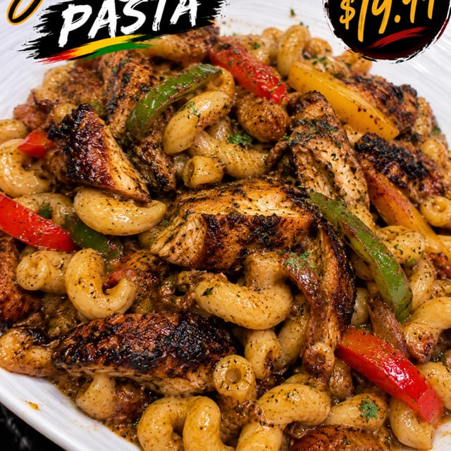 Jerk Chicken Pasta.